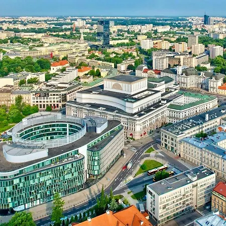 Neon 3 Silence Metro Wifi 85'tv Netflix Hbo Apartment Warsaw